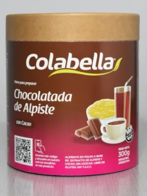 pote de 300 gr de chocolatada de alpiste Colabella