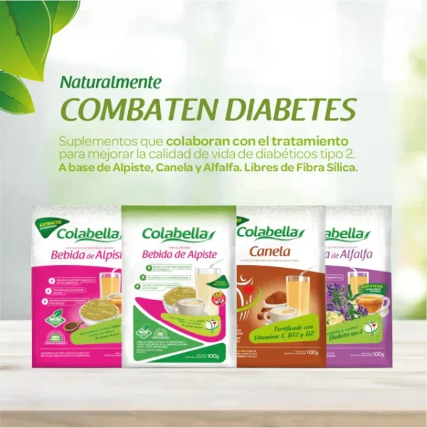 Combo para Combatir la Diabetes Pote 400 gr