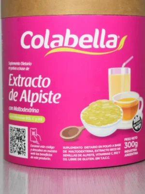 pote de 300 gr de extracto de alpiste Colabella