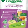 Paquete de bebida instantánea de extracto de brotes de alfalfa Colabella con propiedades naturales, vitamina C y endulzante natural stevia, para prevención y control de diabetes tipo 2