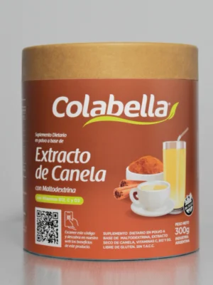 pote de extracto de canela Colabella x 300 gr
