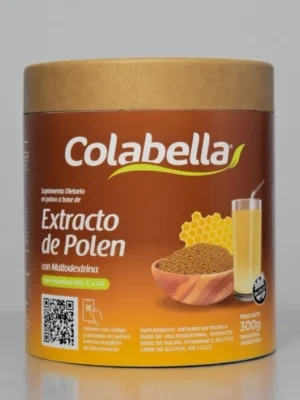 pote de 300 gramos de extracto de polen marca colabella