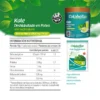 kale-deshidratado-en-polvo-100-gr Etiqueta de información nutricional y presentación del producto Kale deshidratado en polvo Colabella, sobre de 50 gramos