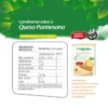 queso-parmesano-con-sal-100-gr Etiqueta de condimento sabor queso parmesano a base de sésamo con información nutricional y lista de ingredientes