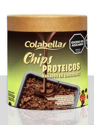 Chips Proteicos Colabella – Bañados en Chocolate (500g)
