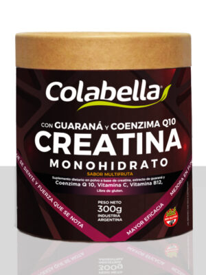 Creatina Monohidrato con Guaraná y Coenzima Q10 - 300 g